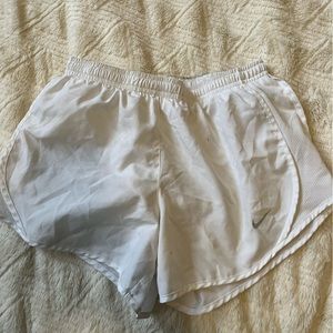 White Nike Shorts